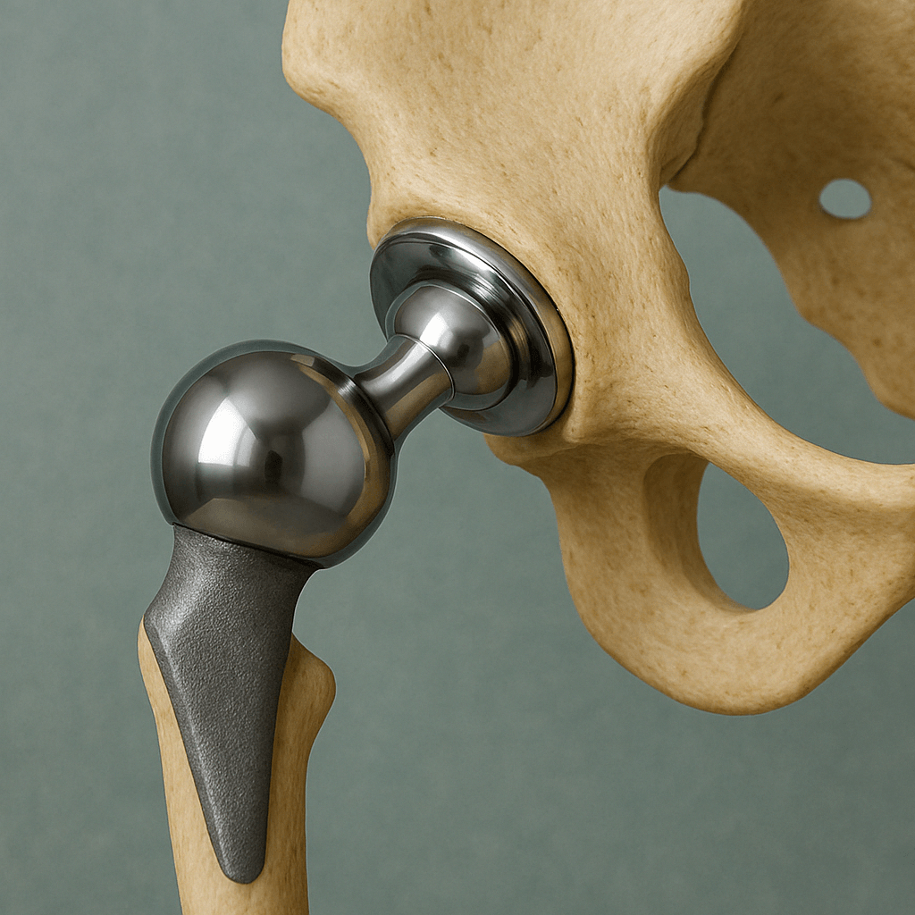 Illustration highlighting benefits like pain relief and increased mobility