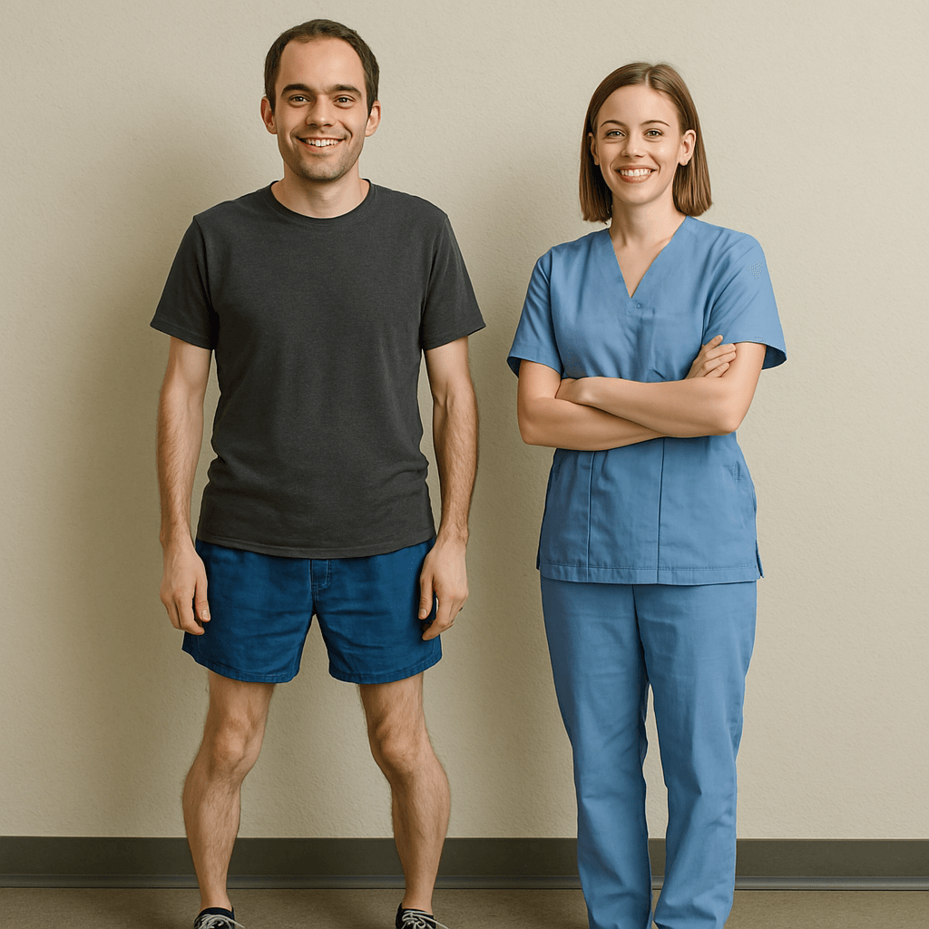 Visual representation of diverse candidates suitable for the procedure